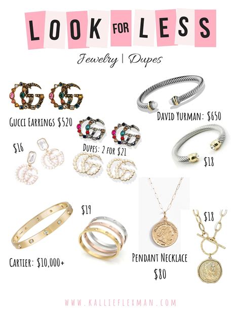 best jewelry dupes.